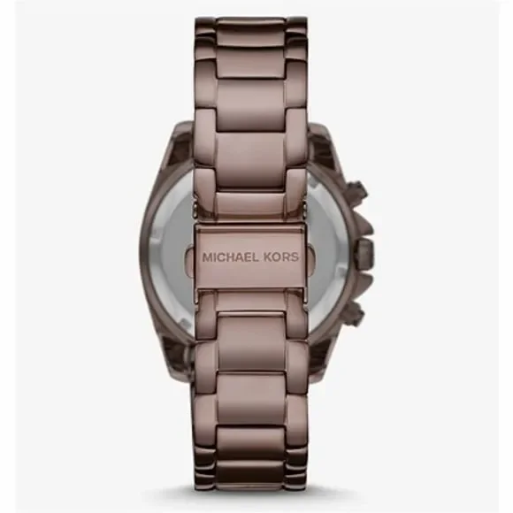 Oversized Blair Pavé Sable-Tone Watch